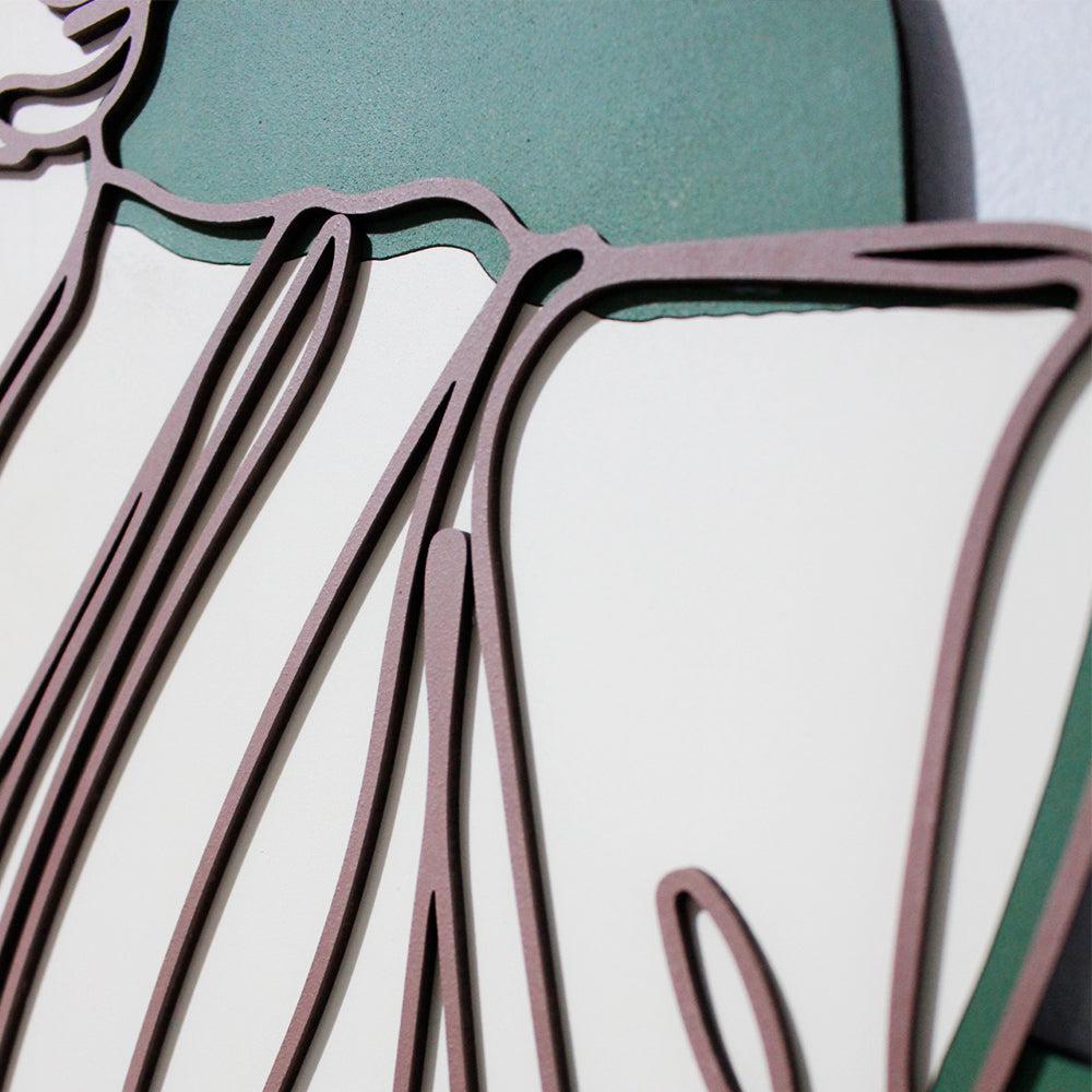 Artemis Ahşap Duvar Dekoru