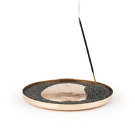 Artisan Göbekli Tepe Dövme Bakır Ağaç Tütsü Tabağı-Tütsülük-Coho Objet-NowShopFun