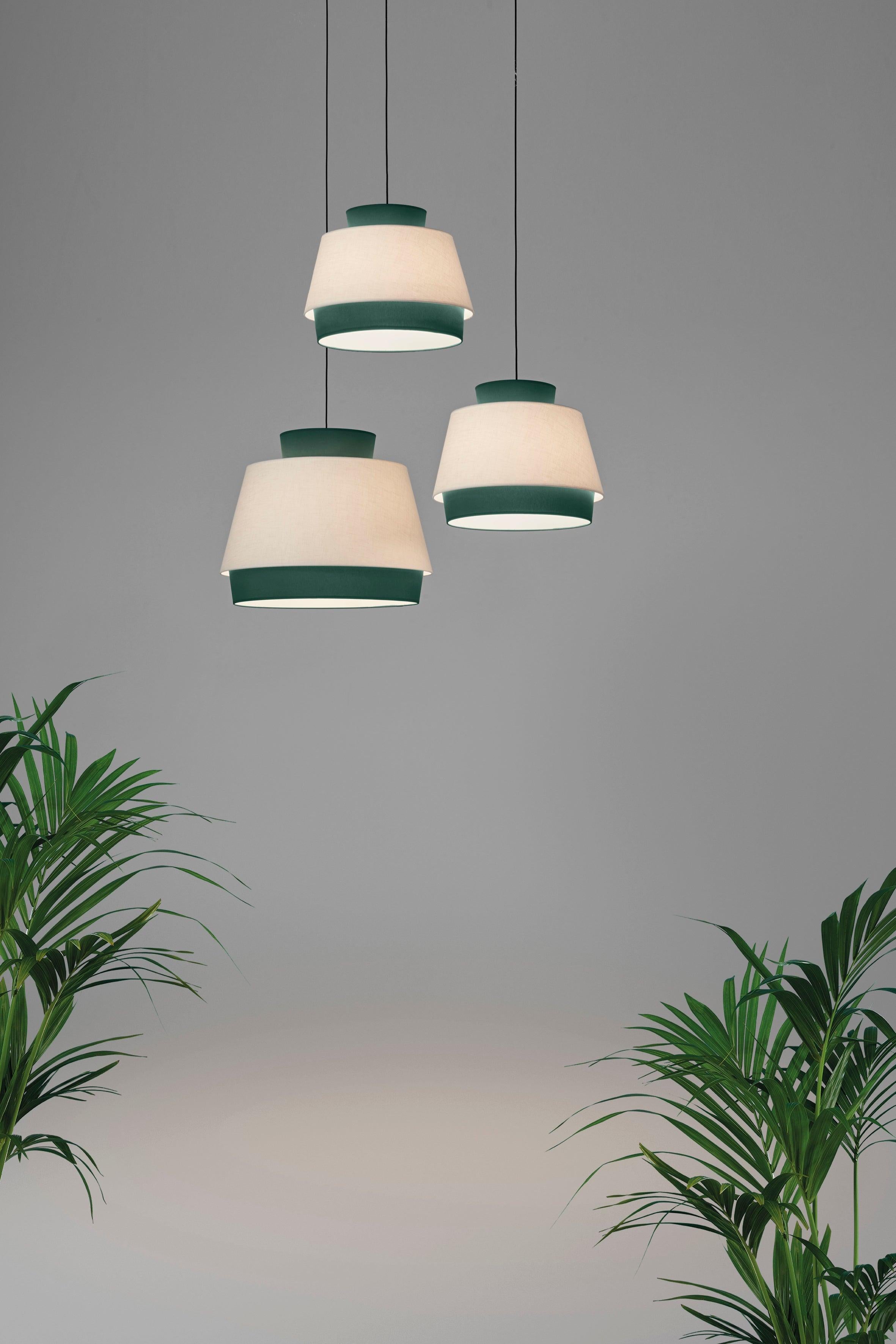 Aspen Green-Linen Sarkıt Avize