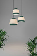 Aspen Green-Linen Sarkıt Avize