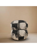 Atelier Noir Dokuma Puf/Yan Sehpa