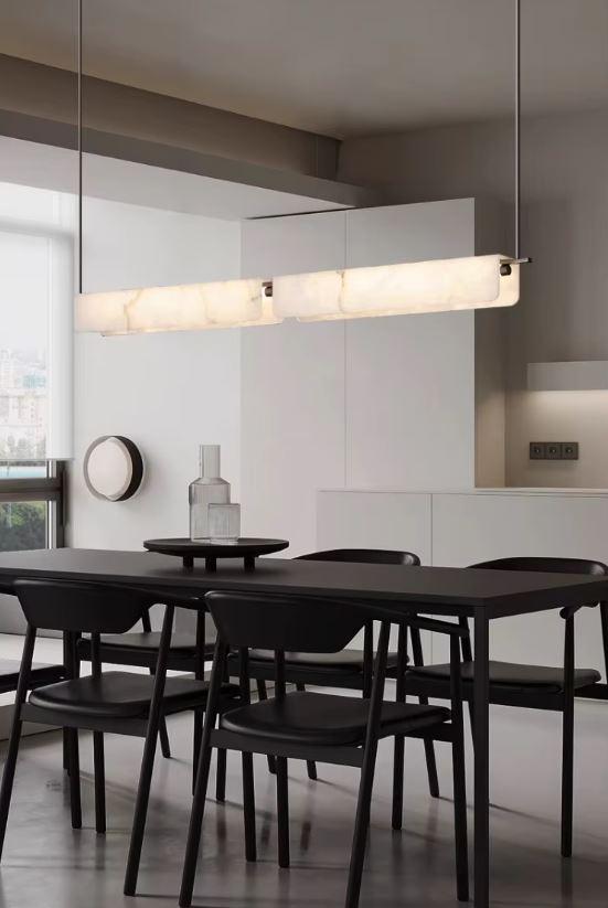 Aura Mermer Led Sarkıt Avize 3