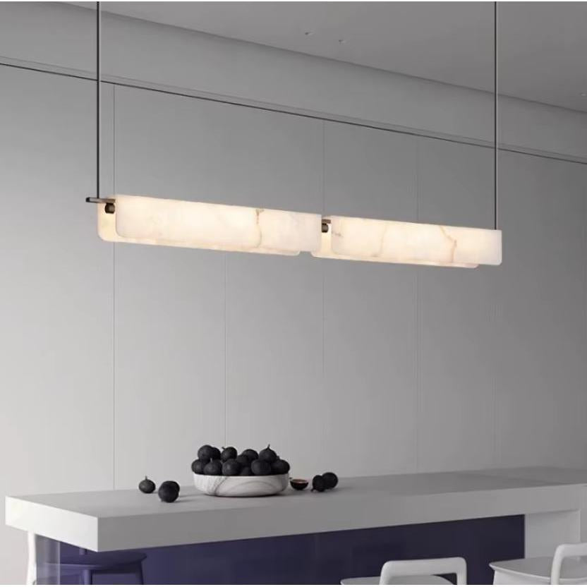 Aura Mermer Led Sarkıt Avize 3