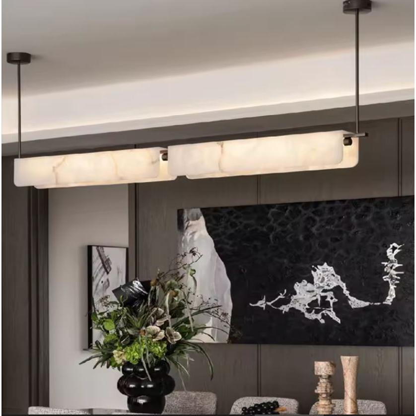 Aura Mermer Led Sarkıt Avize 3