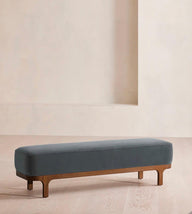 Aviera Kadife Bench-Bank-Sofalab-Bej-NowShopFun
