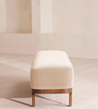 Aviera Kadife Bench-Bank-Sofalab-Bej-NowShopFun