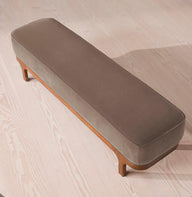 Aviera Kadife Bench-Bank-Sofalab-Gri-NowShopFun