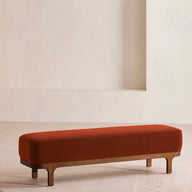 Aviera Kadife Bench-Bank-Sofalab-Bej-NowShopFun