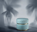 Azzurro Geometrik Desenli Puf