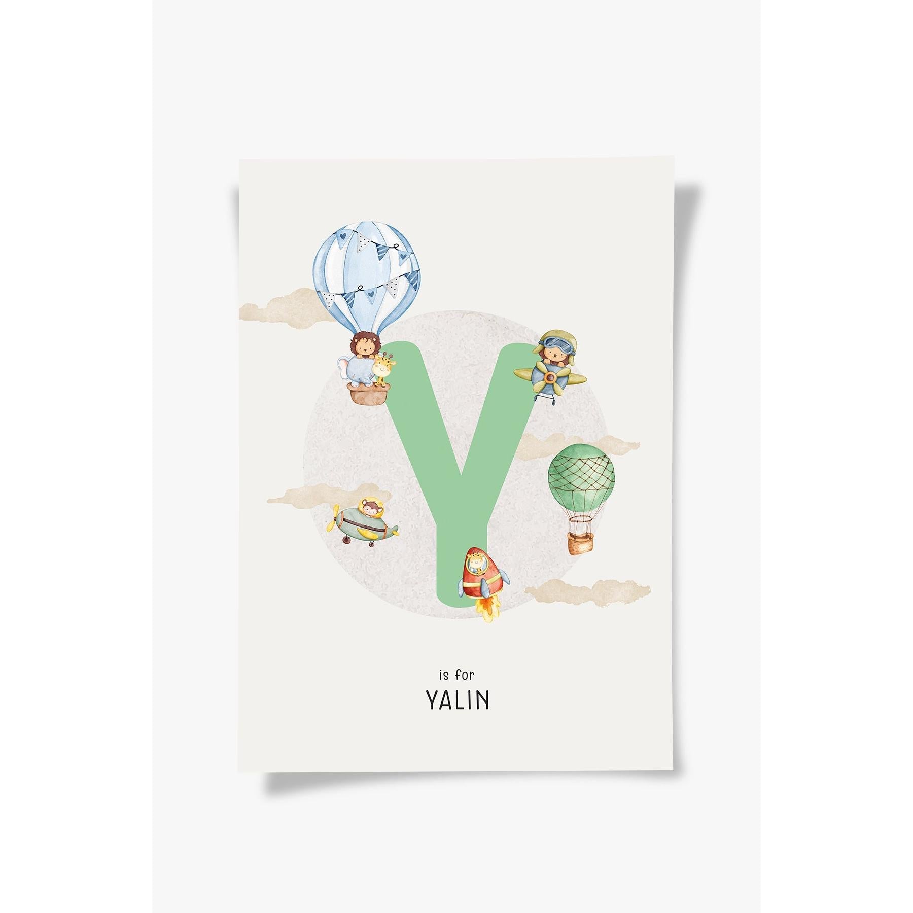 Baby Boy Letter Çocuk Odası Tablo