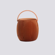 Bakraç Puf - İstanbul Serisi - Petrol Yeşili-Puf-KYS Design-Petrol Yeşili-H: 43 Ø: 43-NowShopFun