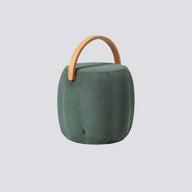 Bakraç Puf - İstanbul Serisi - Petrol Yeşili-Puf-KYS Design-Petrol Yeşili-H: 43 Ø: 43-NowShopFun