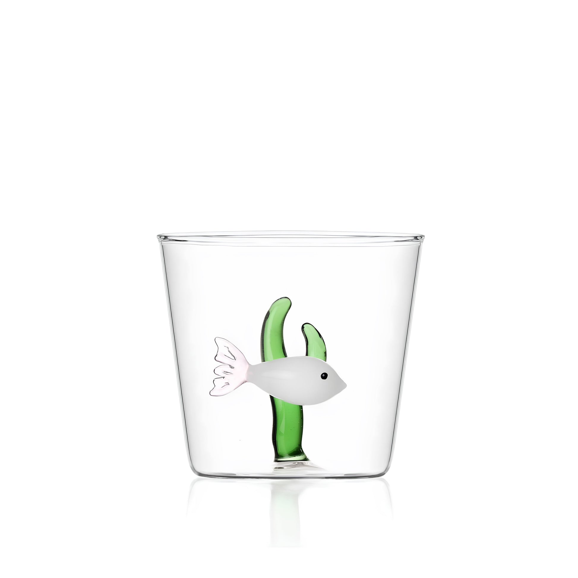 Balık Figürlü Cam Su Bardağı No:4