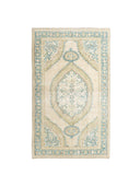 Balkı Madalyon Desenli El Dokuma Yün Halı 219X359 Cm