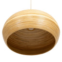 Bambu Tavan Aydınlatması Curve Form
