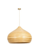 Bambu Tavan Aydınlatması Curve Form