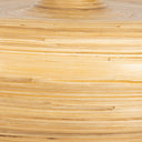 Bambu Tavan Aydınlatması Yuvarlak Form
