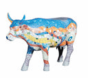 Barcelona - El Yapımı Dekoratif İnek Figürü (Cow Parade)