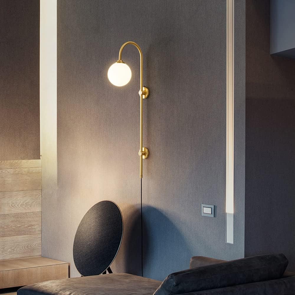 Baston Cam Fişli Aplik