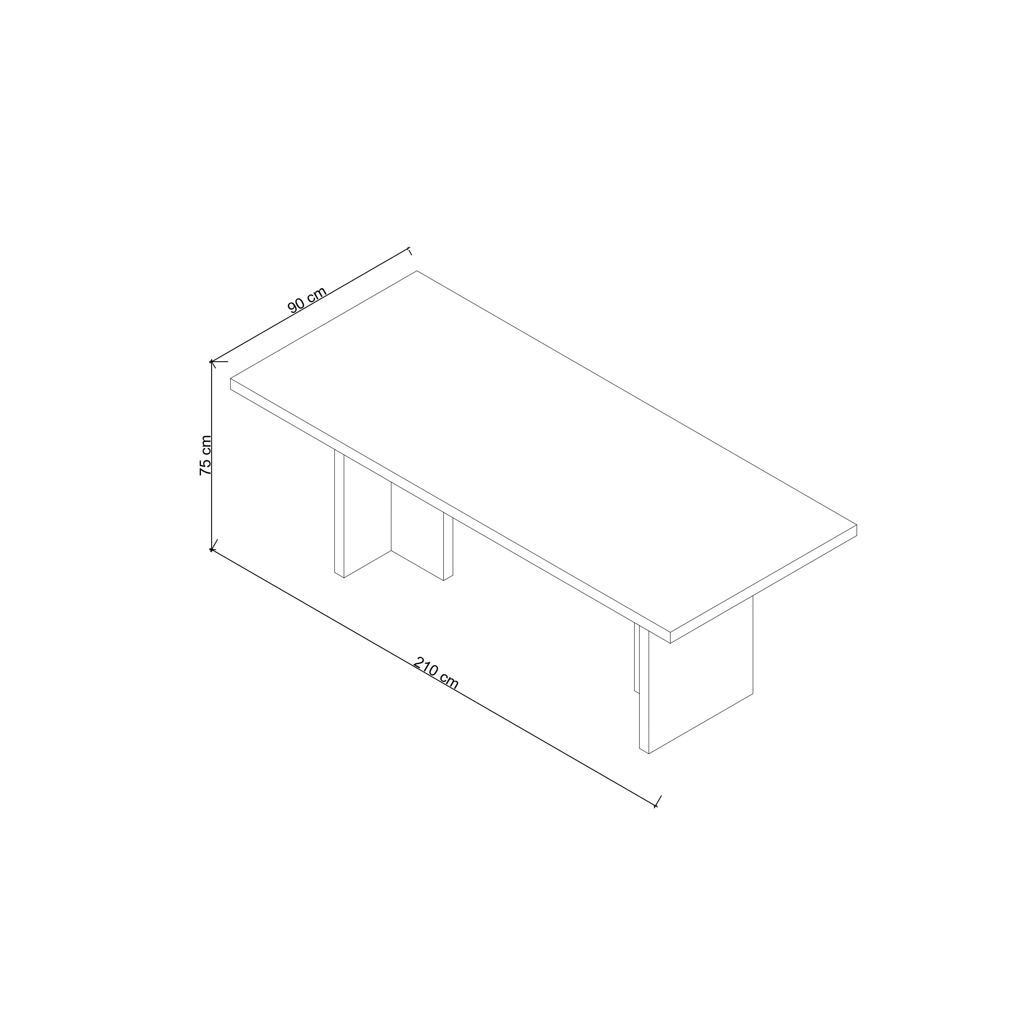 Beam Masa, Masif Meşe