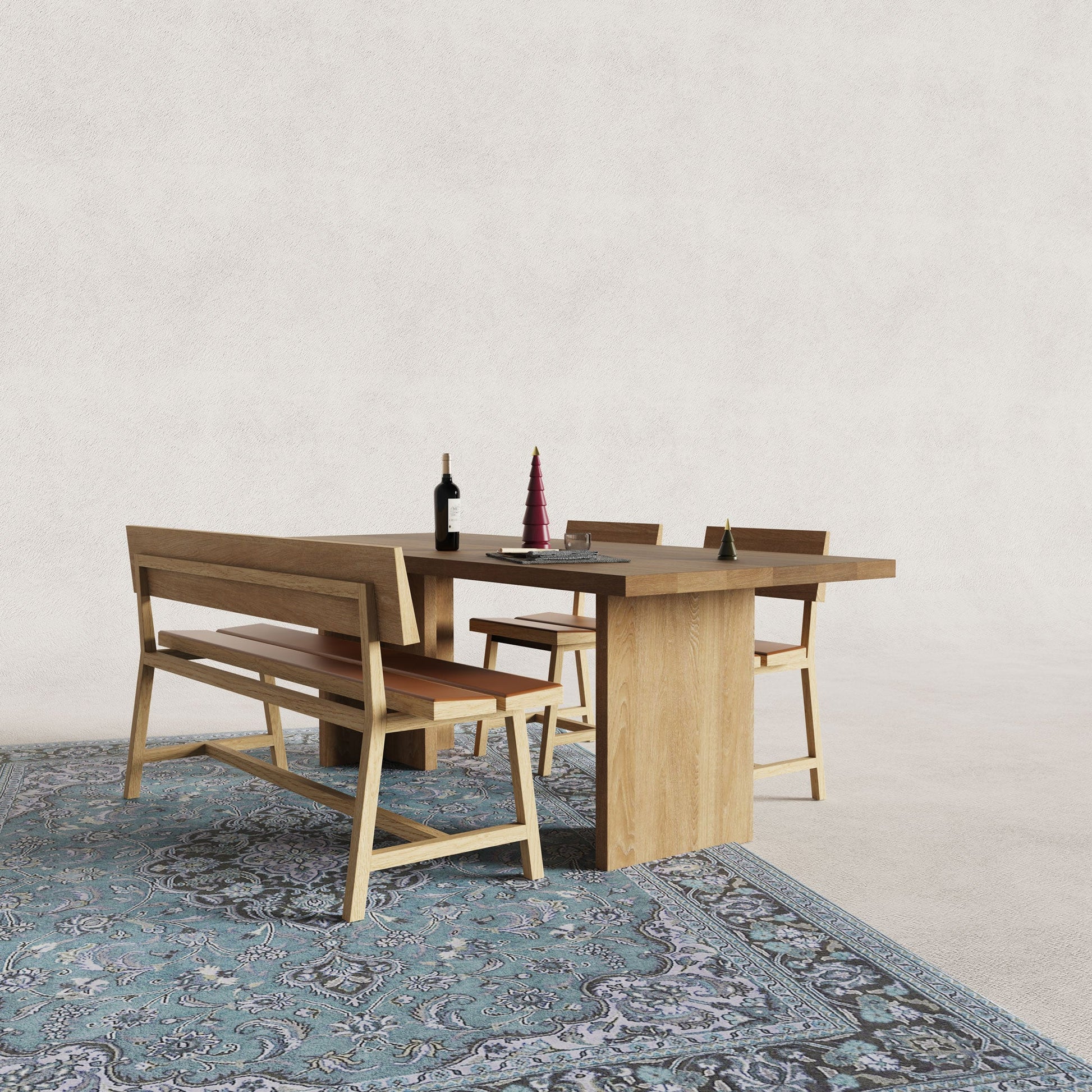 Beam Masa, Masif Meşe