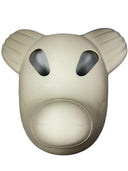 Bear Mask Mat Ekru Dekorarif Obje