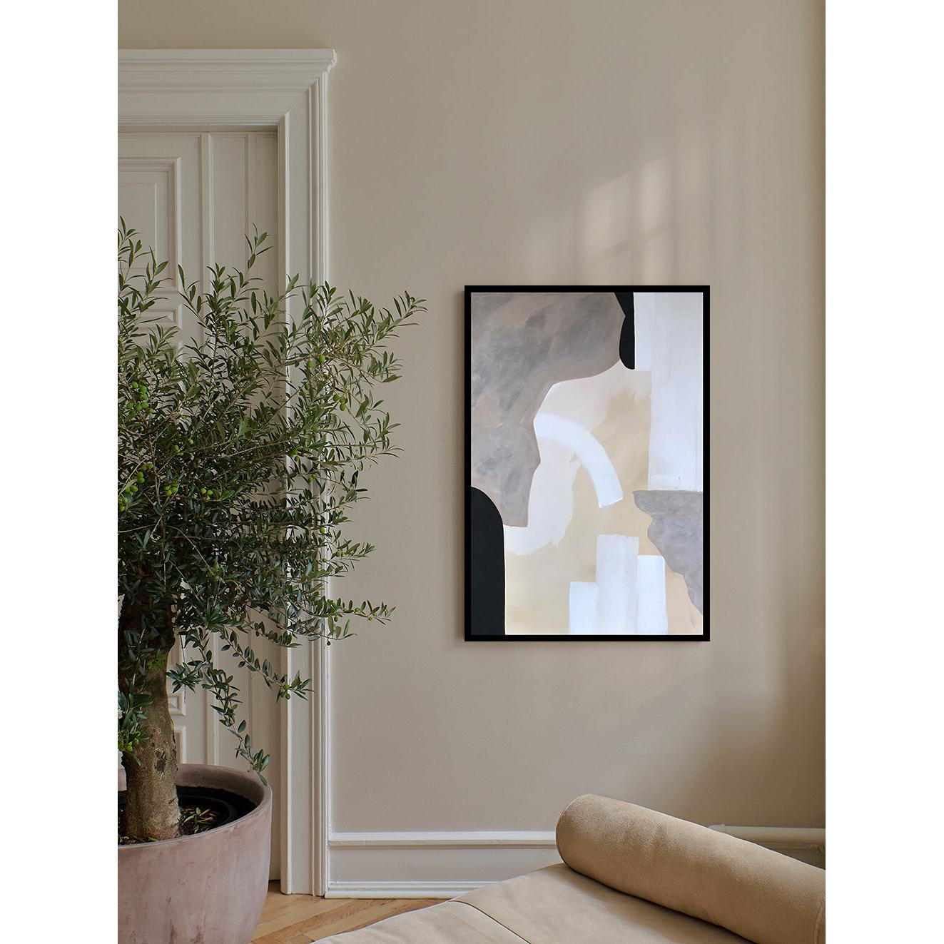 Beigy Kanvas Üzeri Akrilik El Yapımı Resim