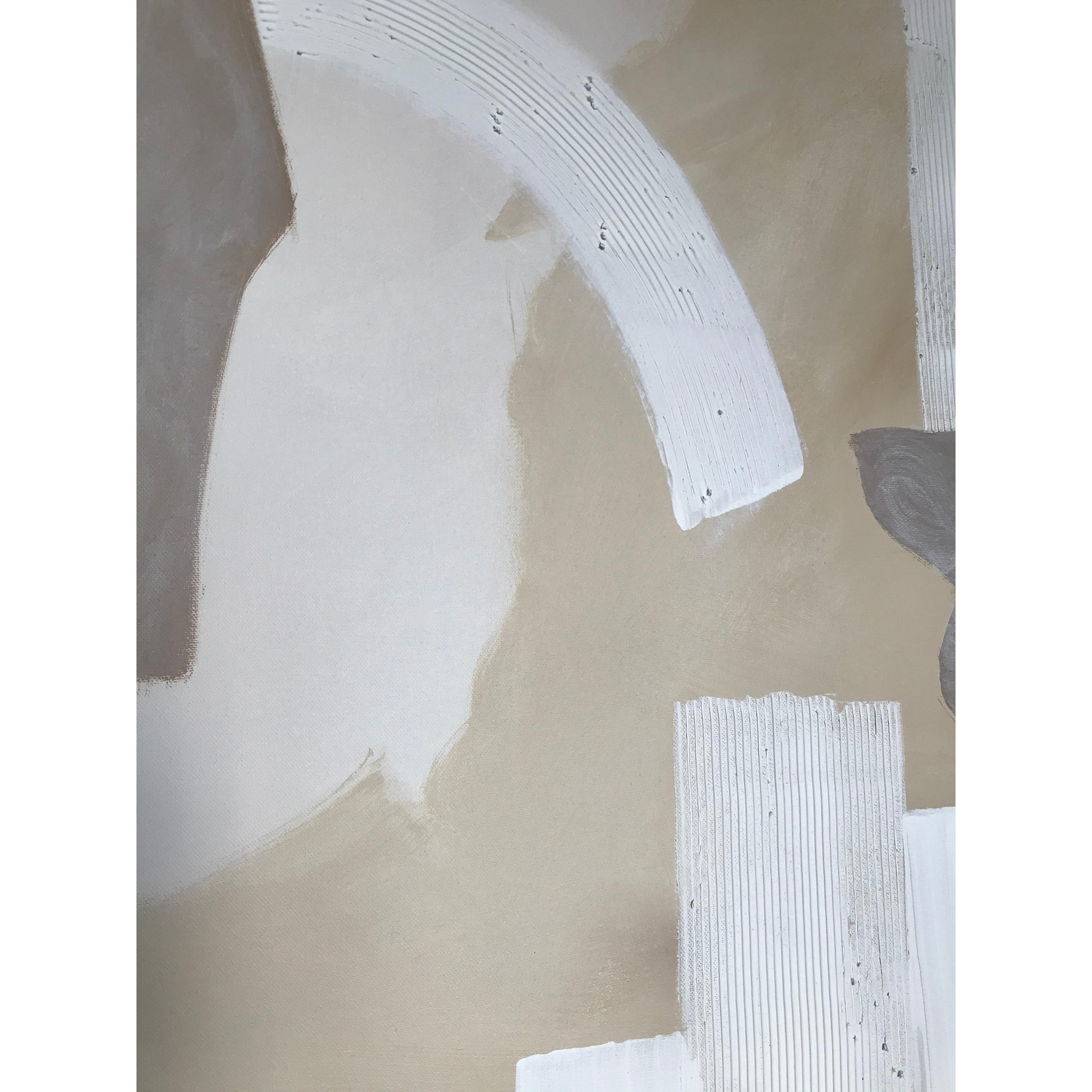 Beigy Kanvas Üzeri Akrilik El Yapımı Resim