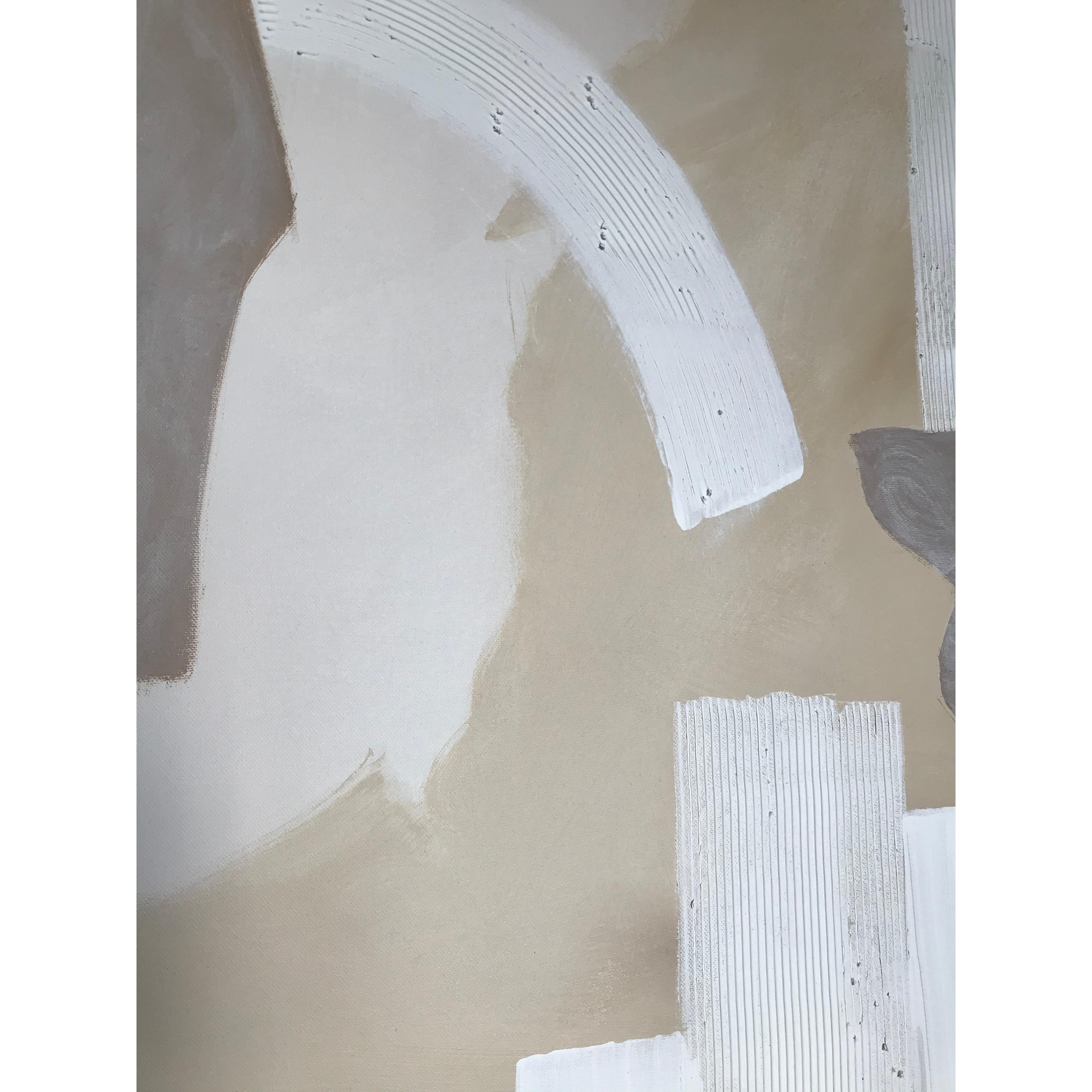 Beigy Kanvas Üzeri Akrilik El Yapımı Resim