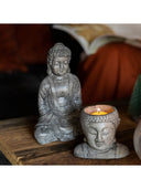 Beton Buddha Heykel Ve Mumluk