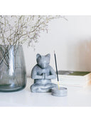 Beton Meditasyon Kedi Tütsülük