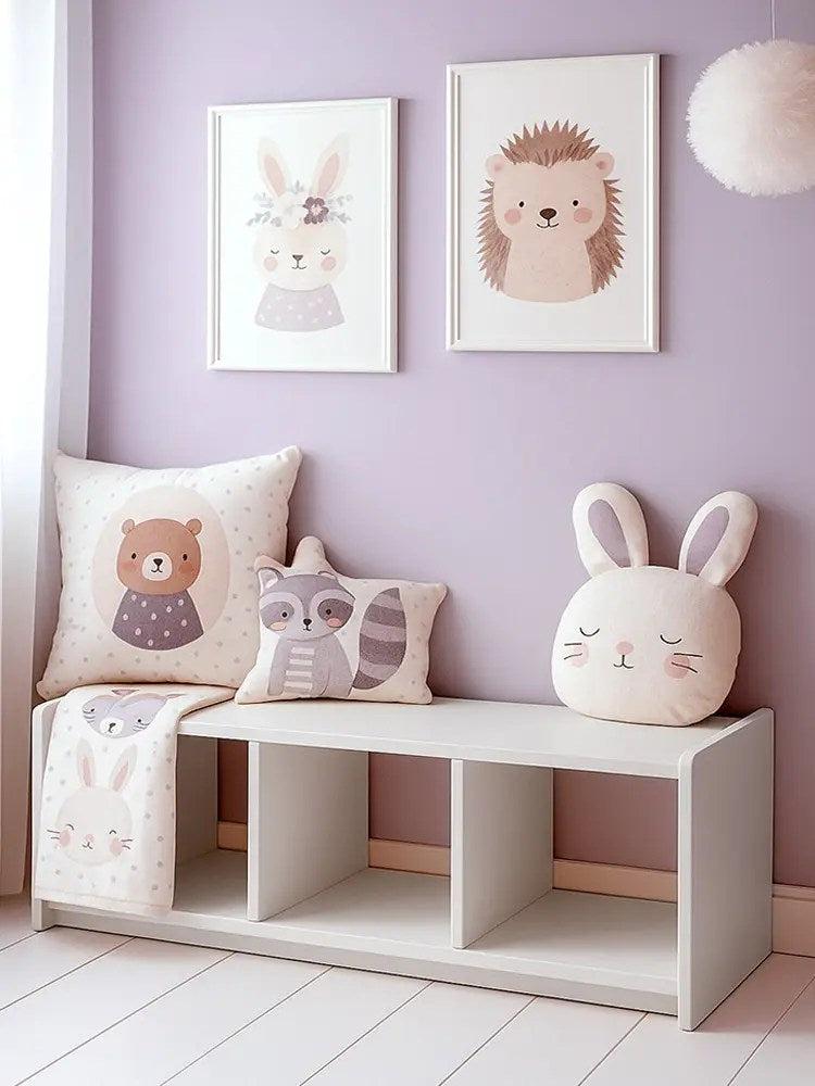 Beyaz Oyuncak Dolabı Ve Bank