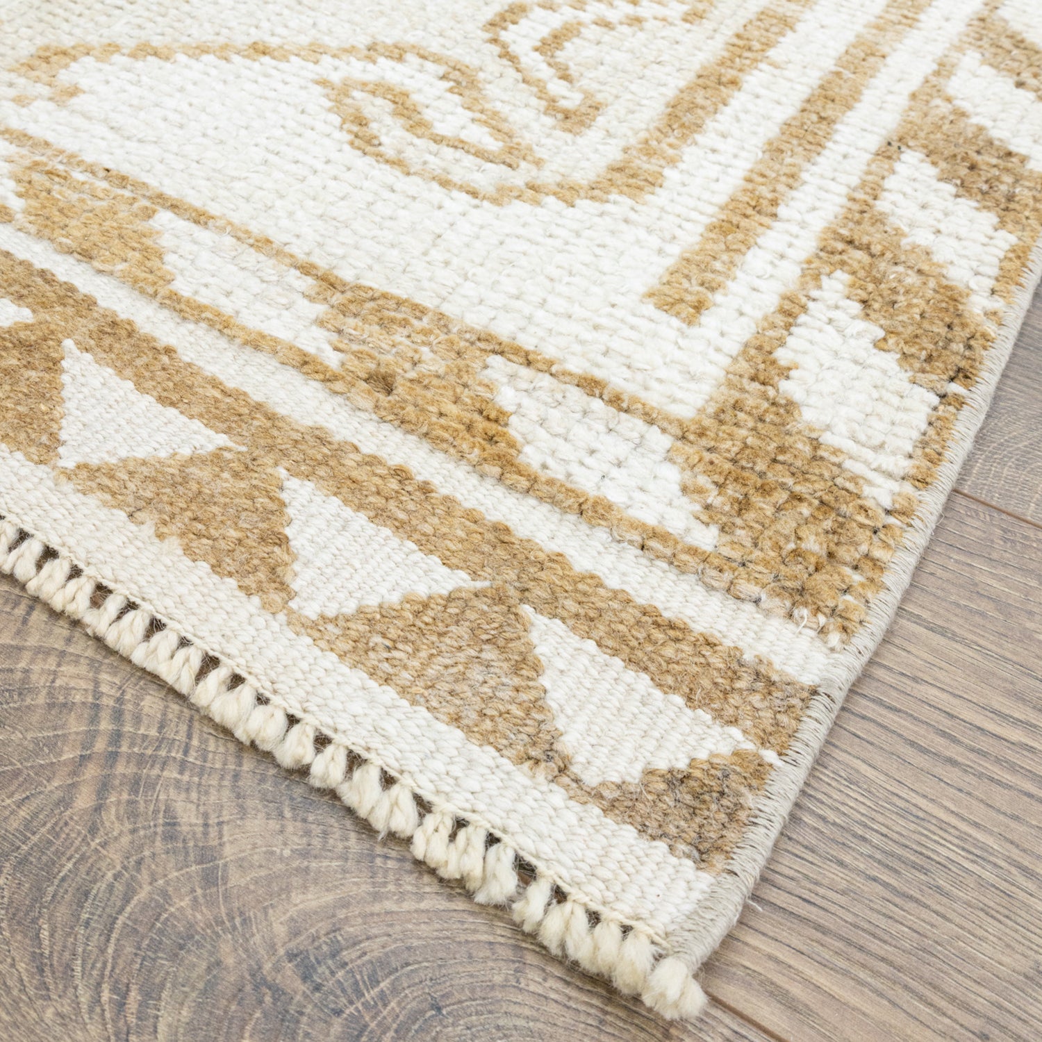 Beyce İlkel Desenli Herki El Dokuma Yolluk 61X371 Cm