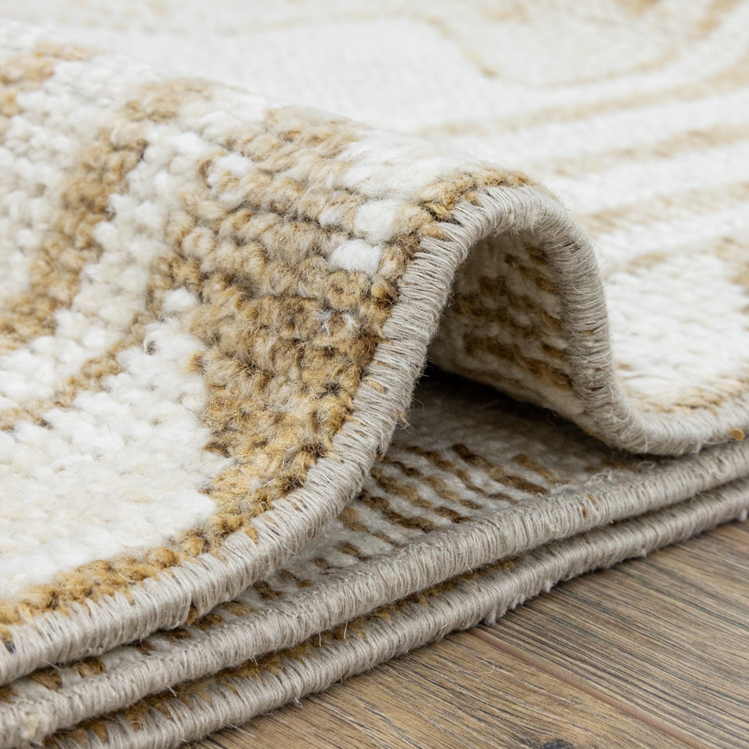 Beyce İlkel Desenli Herki El Dokuma Yolluk 61X371 Cm