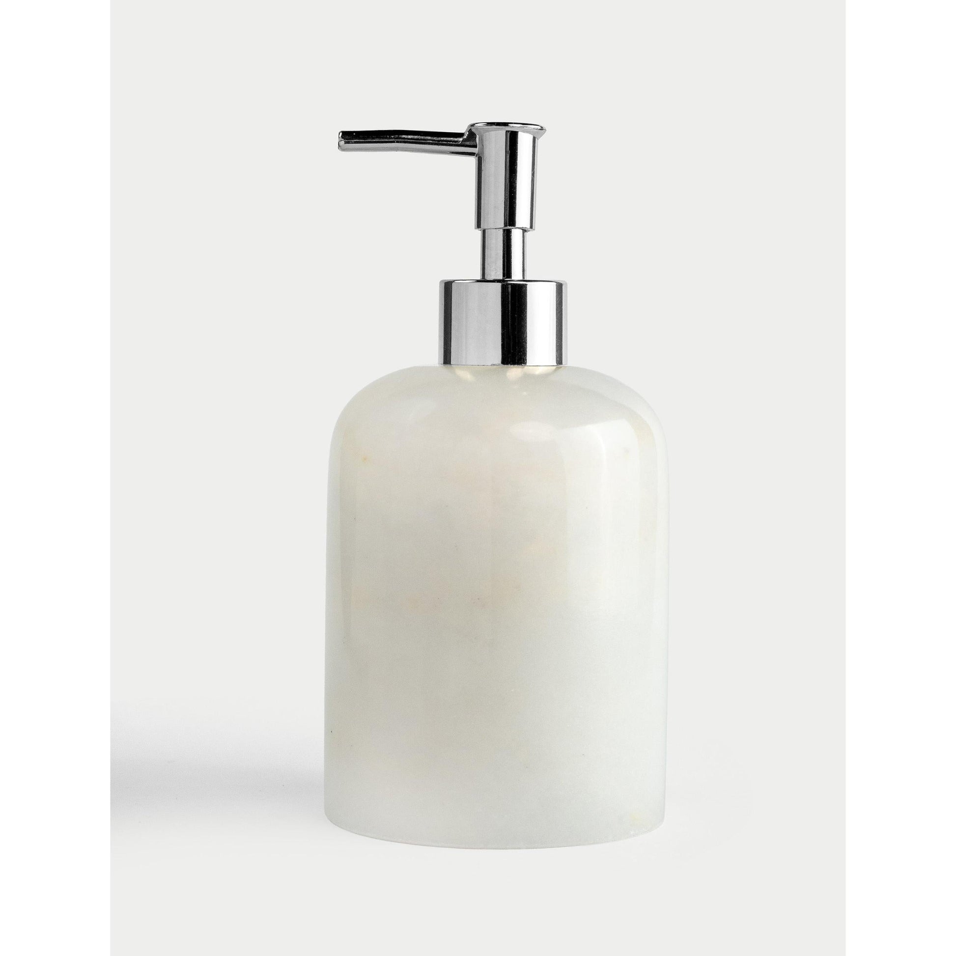 Bianco Mermer Sıvı Sabunluk - Silver