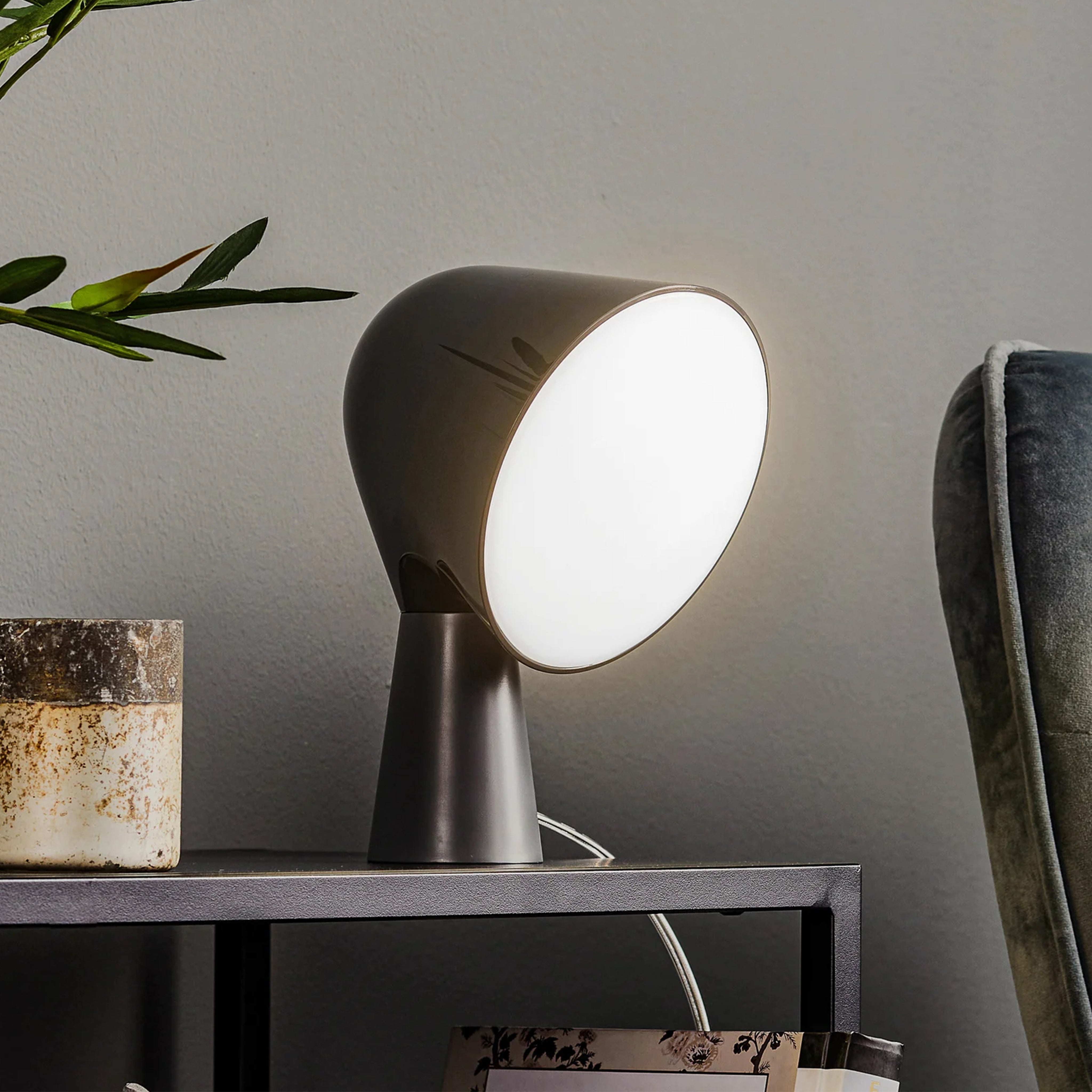 Binic Antrasit Masaüstü Aydınlatması