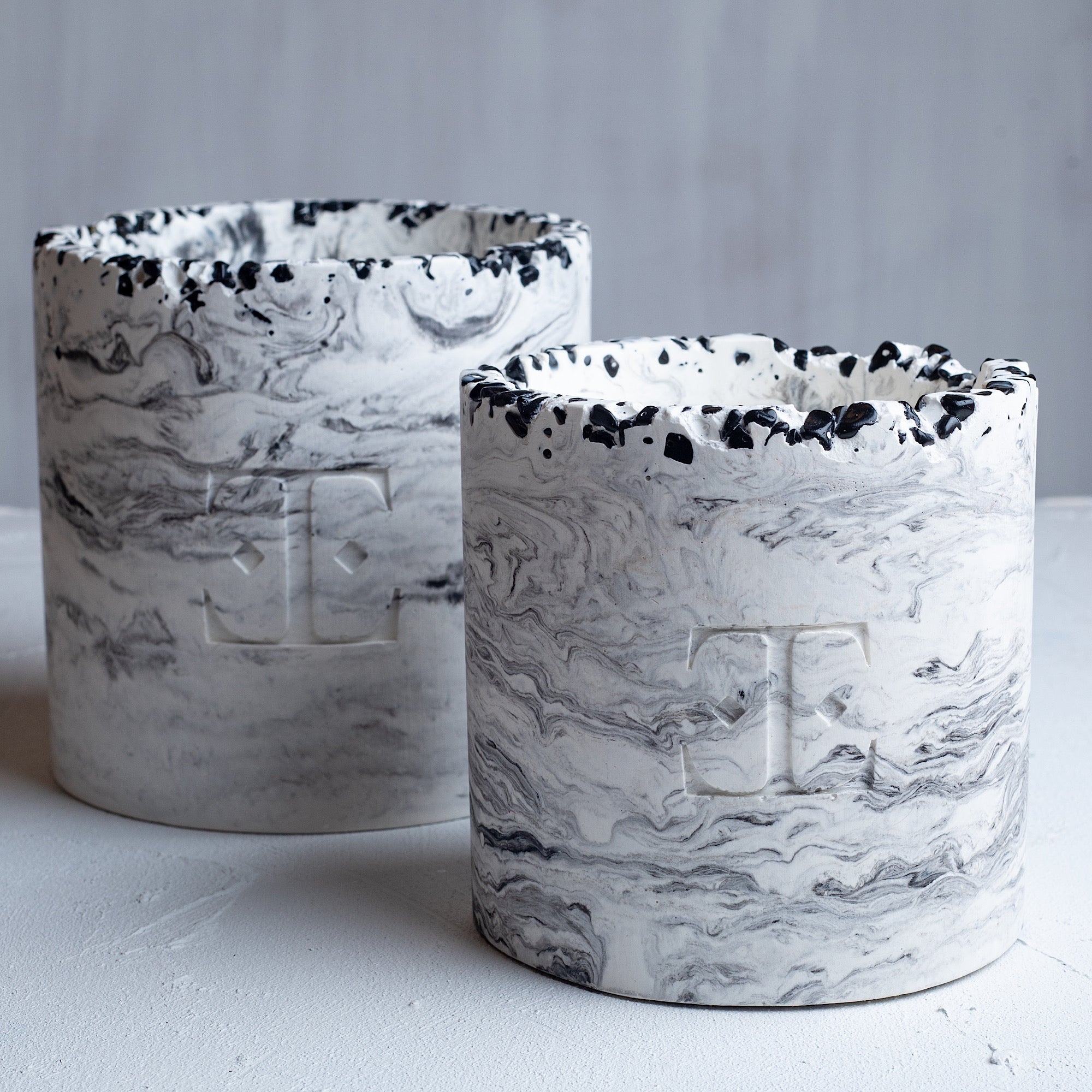 Black Rose Taşlı - Lux Mum (1.2Kg)