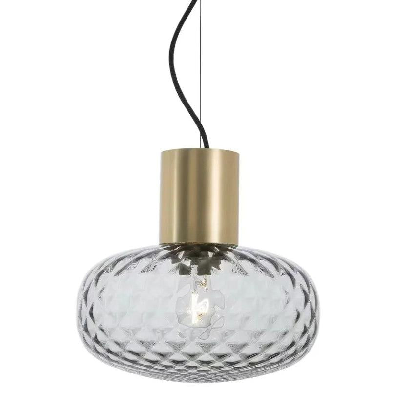 Bloom Transparan Gri Sarkıt Avize