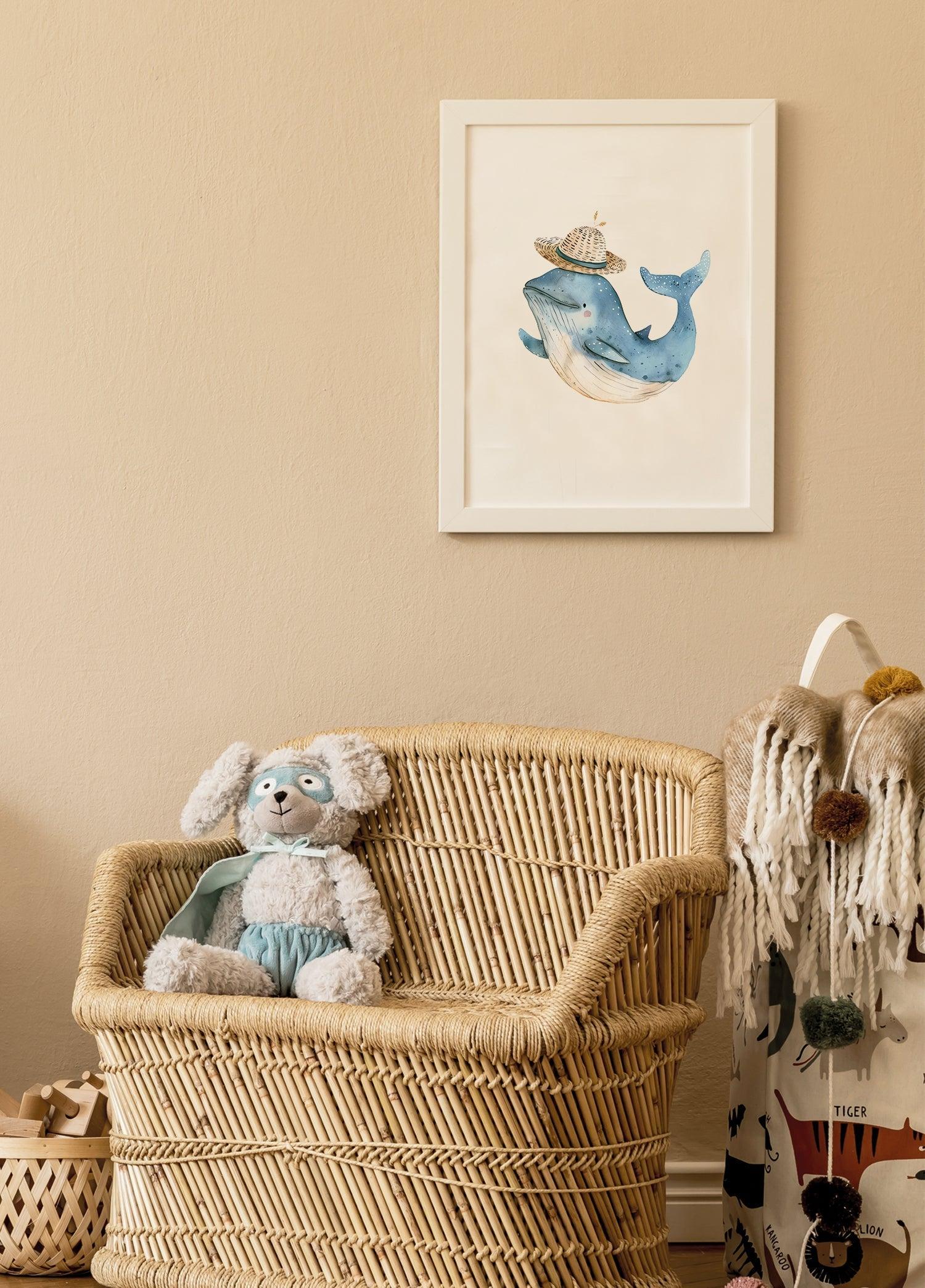 Blu Çocuk Odası Tablo