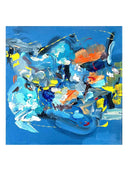 Blue Composition No:2 Tablo