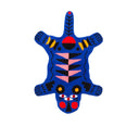 Oggian Blue Panter Büyük Boy Halı (128cm X 200cm)