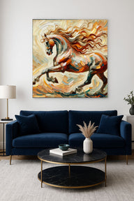 Bohem Dekor Kanvas Tablo - Free Spirit-Tablo-Garden Art Home-60x60-NowShopFun