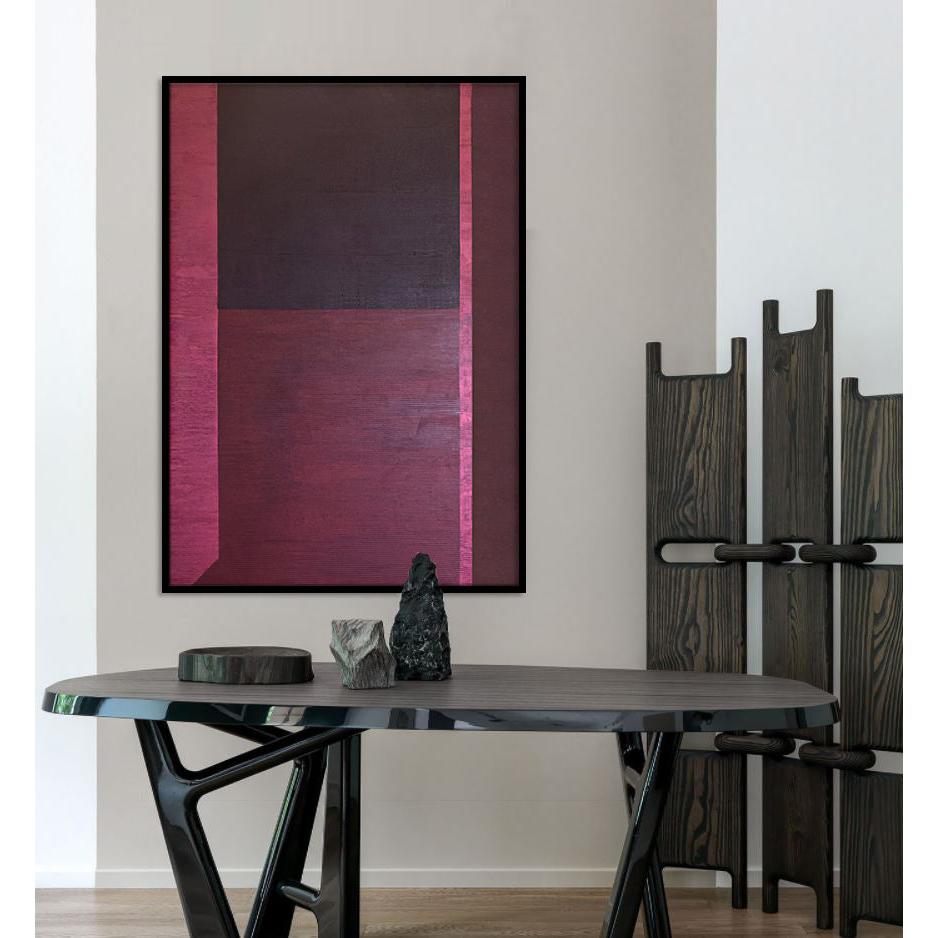 Bold Red No.02 Kanvas Üzeri Akrilik El Yapımı Tablo