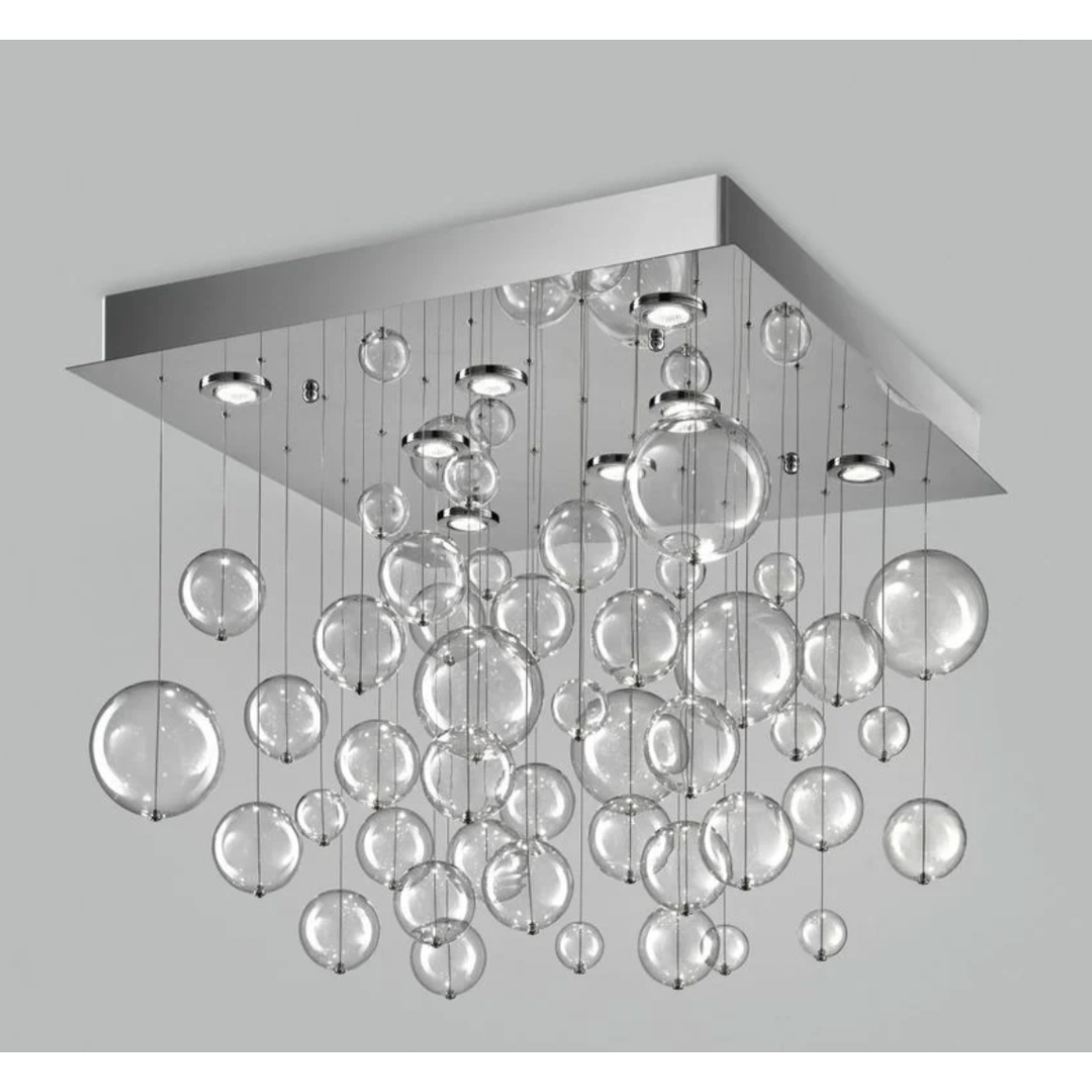 Bolero Kristal Küreli Krom Plafonyer