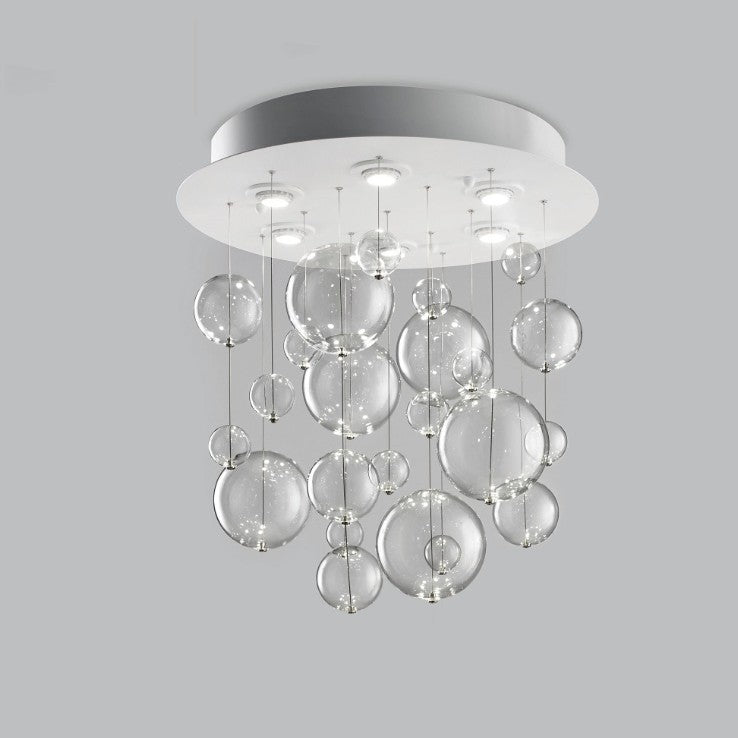 Bolero Plafonyer 6l Beyaz-Krom Ø60x70 Cm Gu10 6x50w