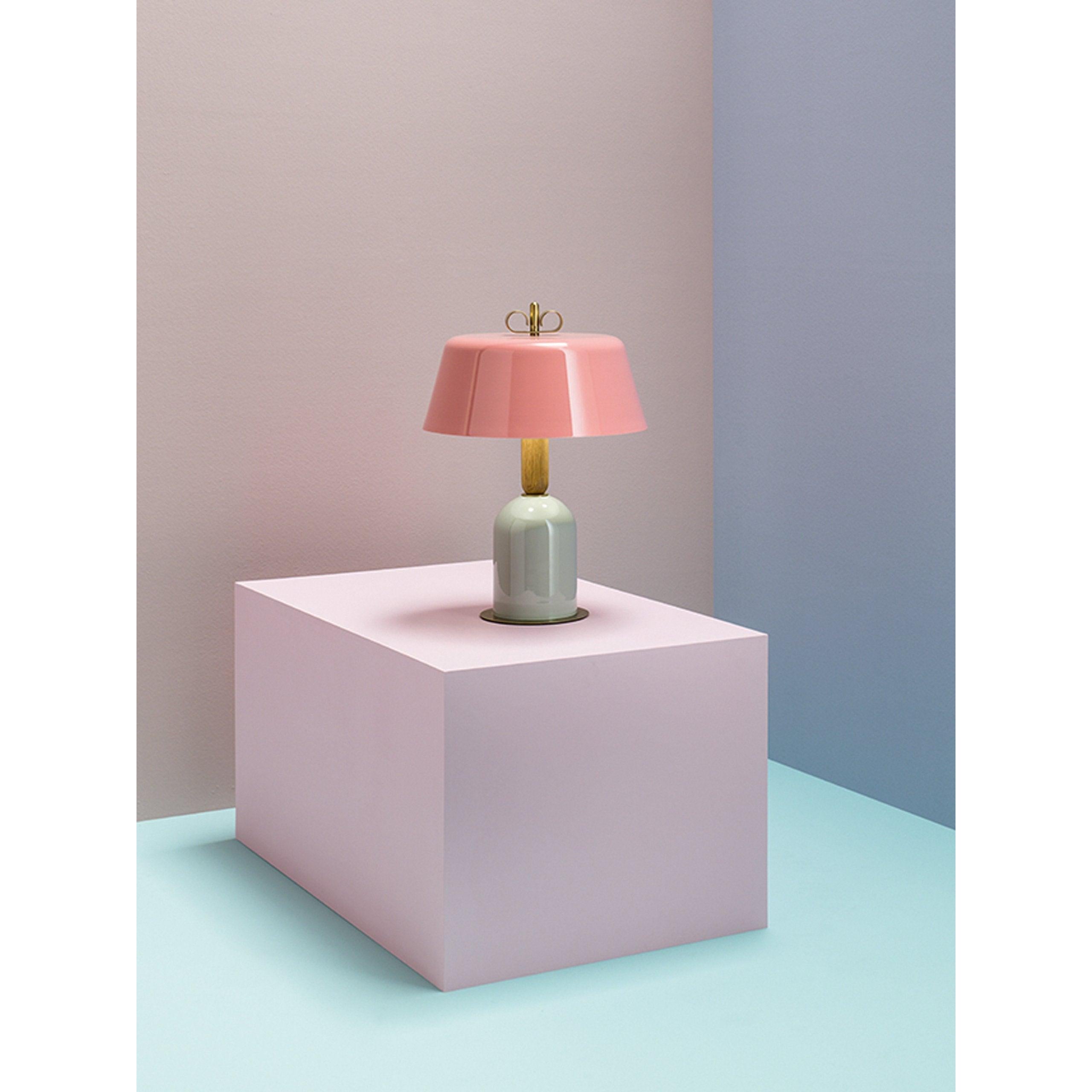 Bon Ton Pembe Masa Lambası