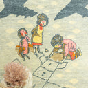 Bora Figürlü El Dokuma Uşak Halı 97X140 Cm