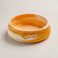 Bowl Beton Dekoratif Tabak, Kase-Çerezlik-Kadawanti-Beyaz terazzo-NowShopFun