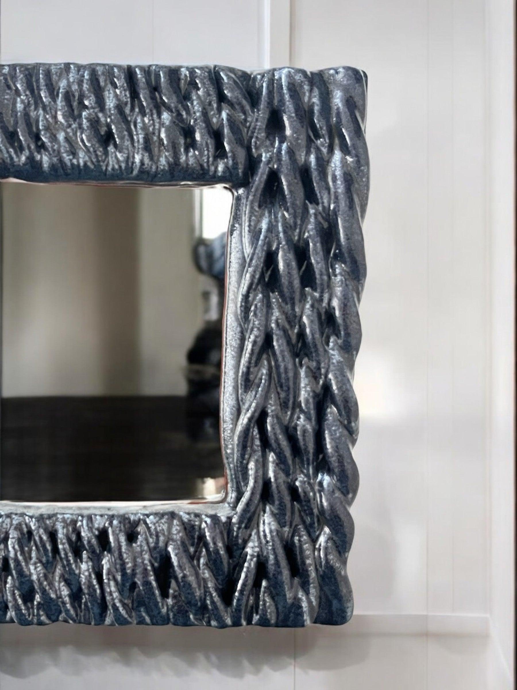 Braidie Seramik Duvar Aynası