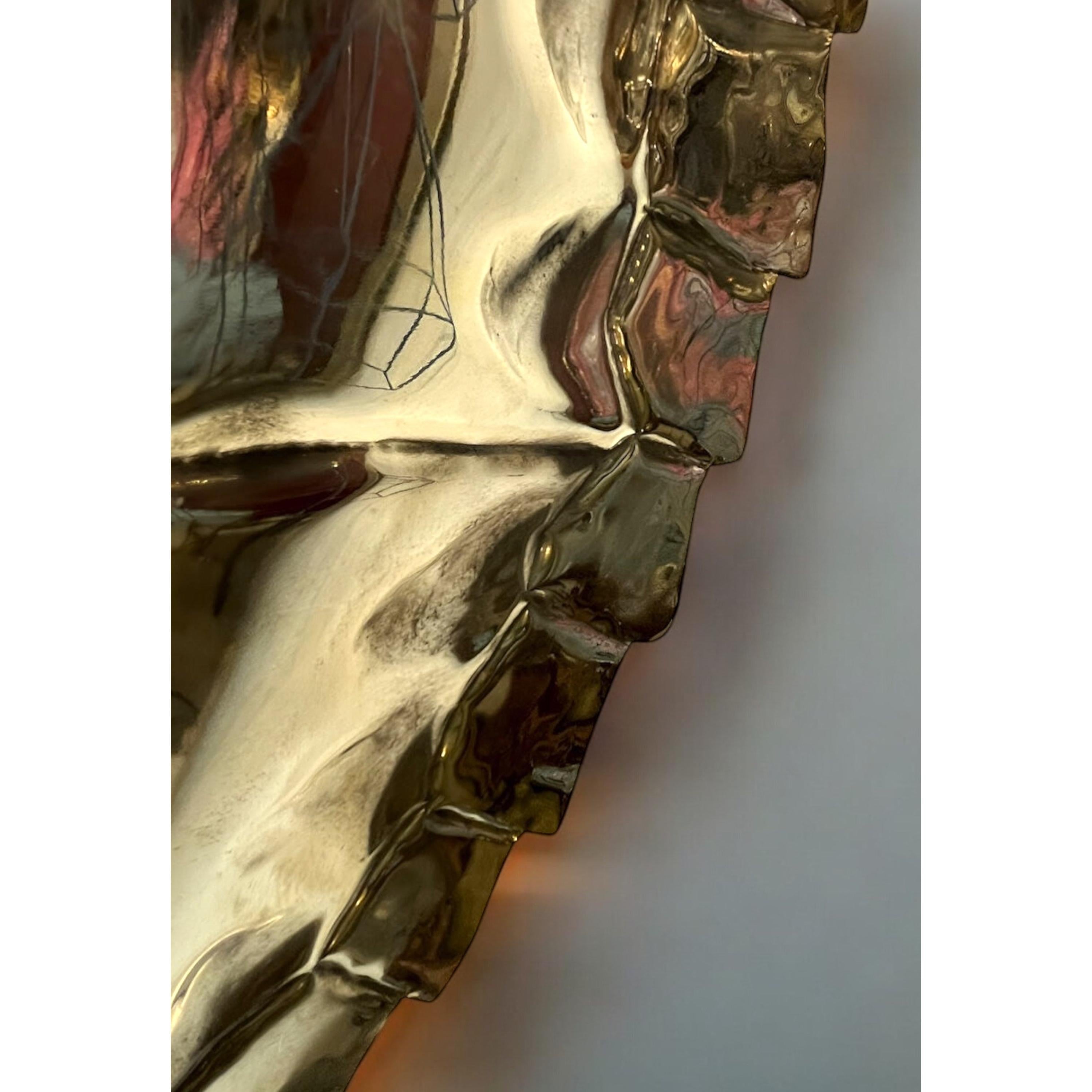 Brass Turtle Duvar Aydınlatması